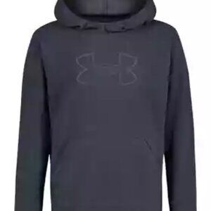 Under Armour Men's UA  Fleece Big Logo Hoodie Size SM Gray